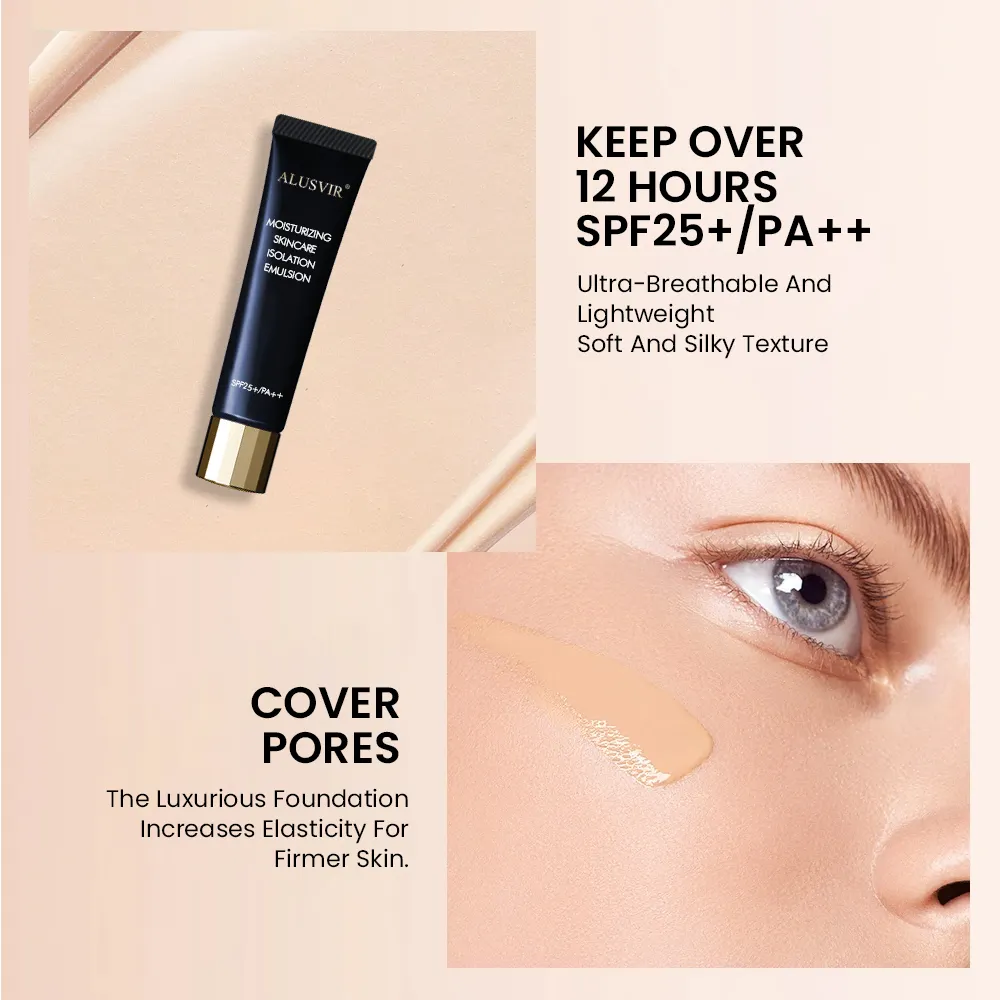 Private Label Smooth Skin Makeup Base Antioxiant Foundation Face Primer Hydrating Pores Minimized Priming Lotion With Spf25