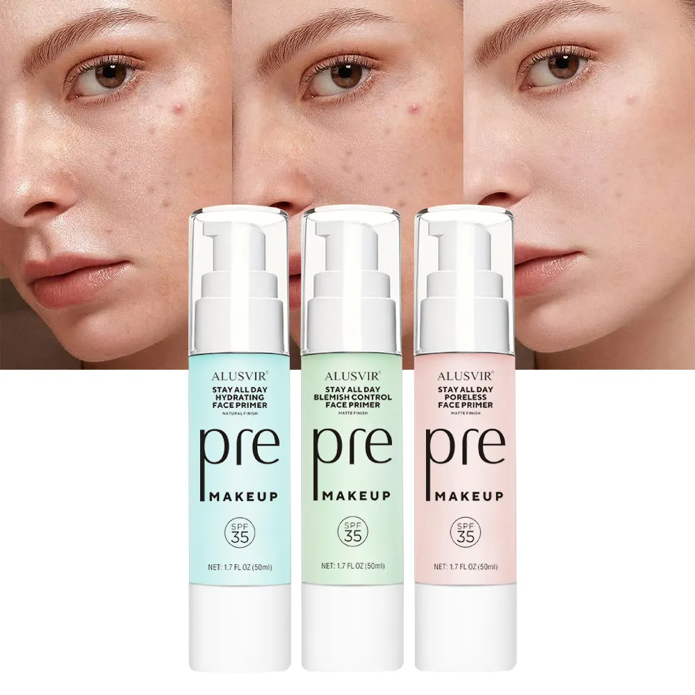Korean Cosmetics Spf 35 Makeup Base Antioxiant Foundation Face Primer Hydrating Pores Minimized Make up Primer Lotion Cream