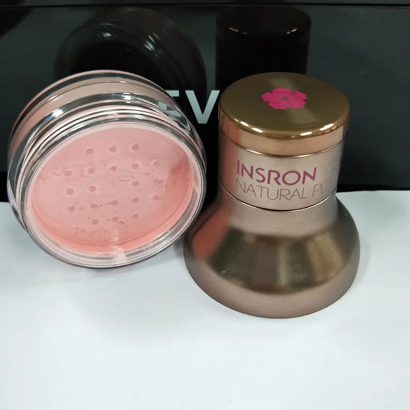 Factory Wholesale Chemical-Based Waterproof Oil Control Blusher for Face Cheek Makeup Fair Skin Loose Powder Pink