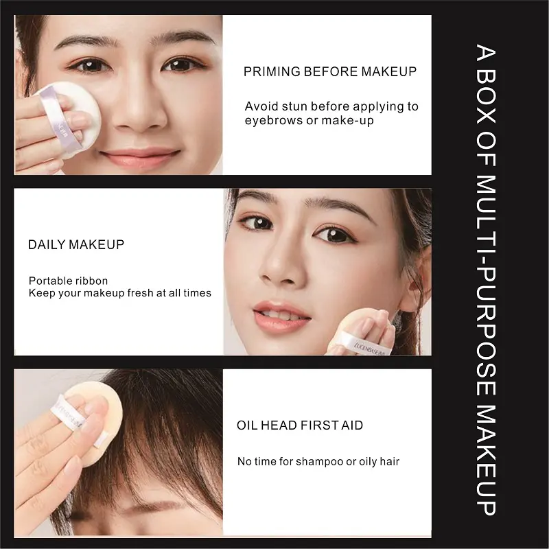 4 Colors Mineral Professional Wholesale Makeup Concealer Waterproof Loose Setting Powder Natural All Skin Type Loose Powder