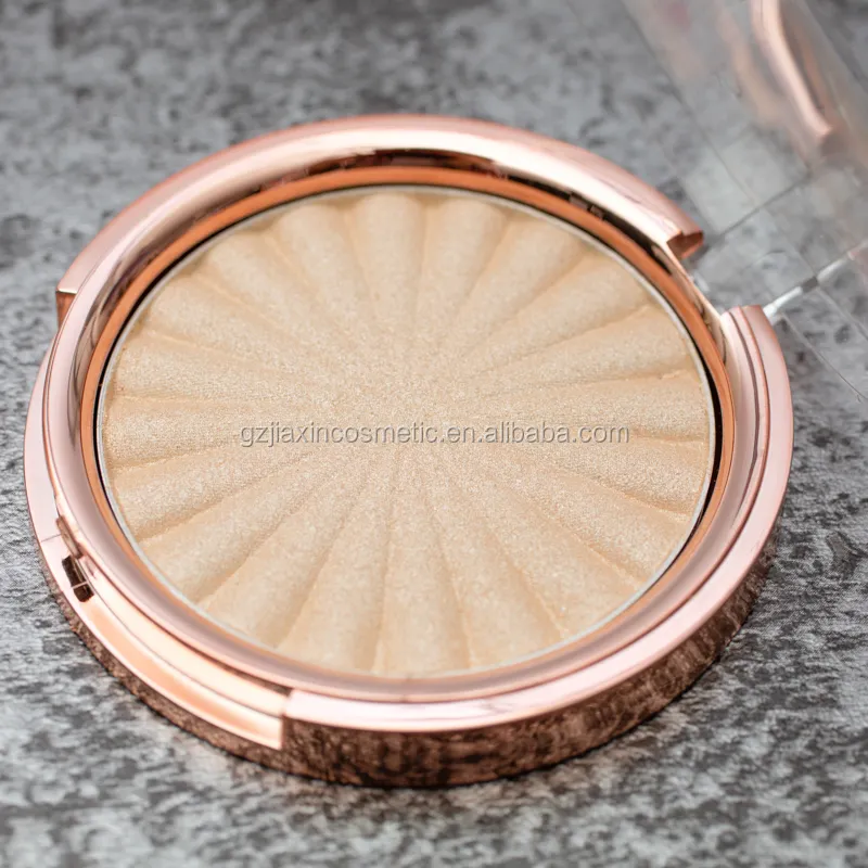 Good Quality Mineral Pressed Powder Highlighter Bronzer Palette with Waterproof Long Lasting Matte Finish for Face and Body