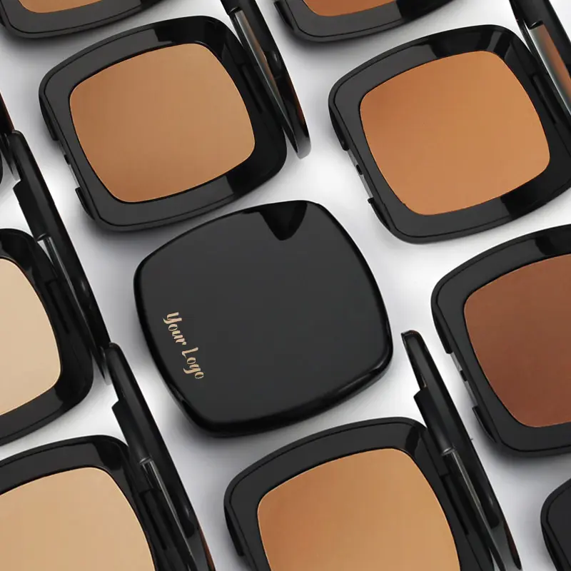 Customizable Oil Control Private Label Full Coverage Waterproof Non-Comedogenic Long-lasting Matte Pressed High Quality Powder