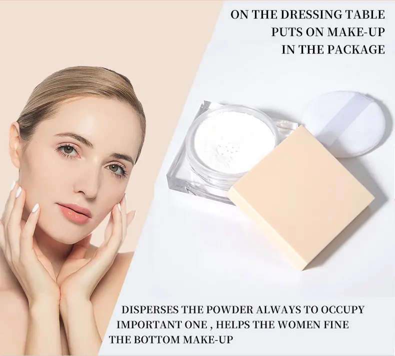 Private Label High Quality Full Coverage Finish Custom Logo Waterproof Oil-Control Best Quality Pressed Setting Powder
