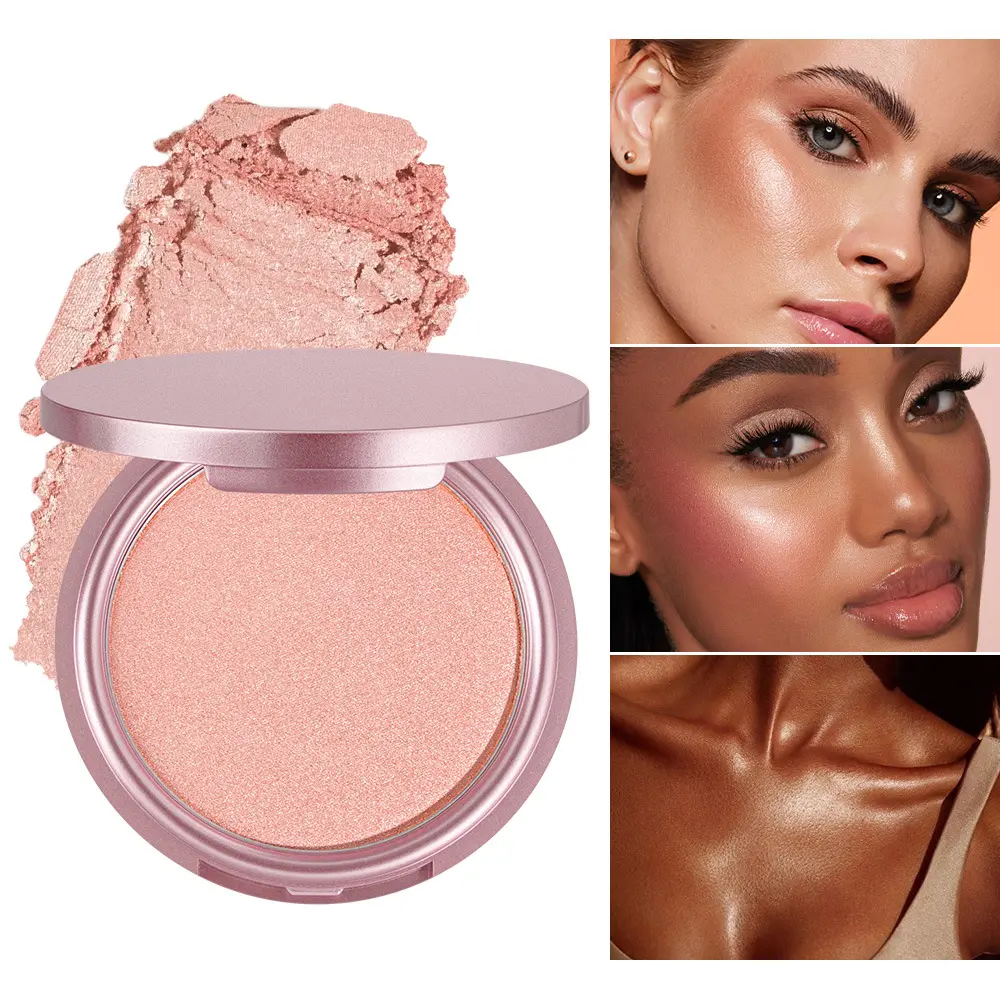 Private Label for Face Use Long Lasting High Pigment Cheek High Quality Matte Finish Pressed Powder Blusher