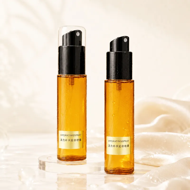 Custom Liquid Makeup Setting Spray OEM Private Label Fine-Mist Hydrating Long-Lasting Waterproof Sensitive Skin