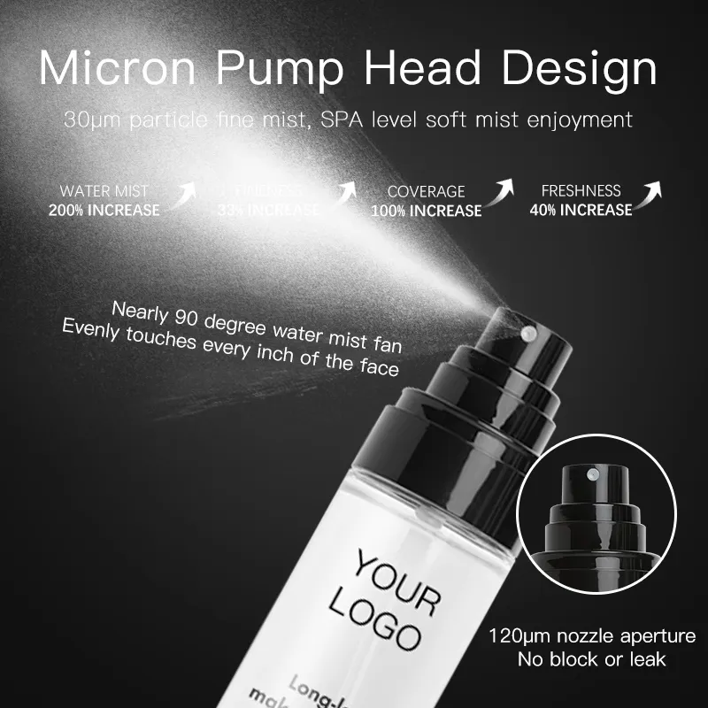 Waterproof Fast Film Forming Setting Spray Finish Oil Control Fixing Spray Makeup