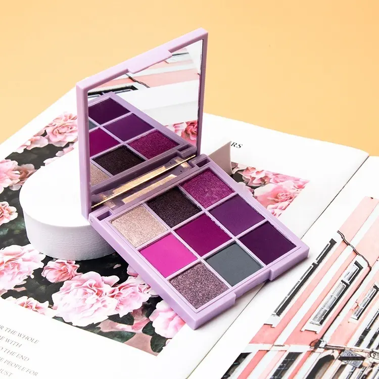 High-Pigment Luxury Makeup Palette Wholesale Custom Logo Professional Luxury Eyeshadow Palette