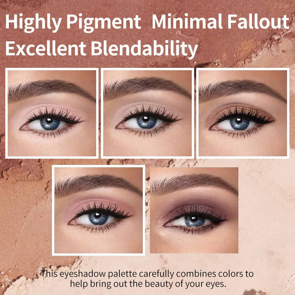 High-Pigment Luxury Makeup Palette Wholesale Custom Logo Professional Luxury Eyeshadow Palette