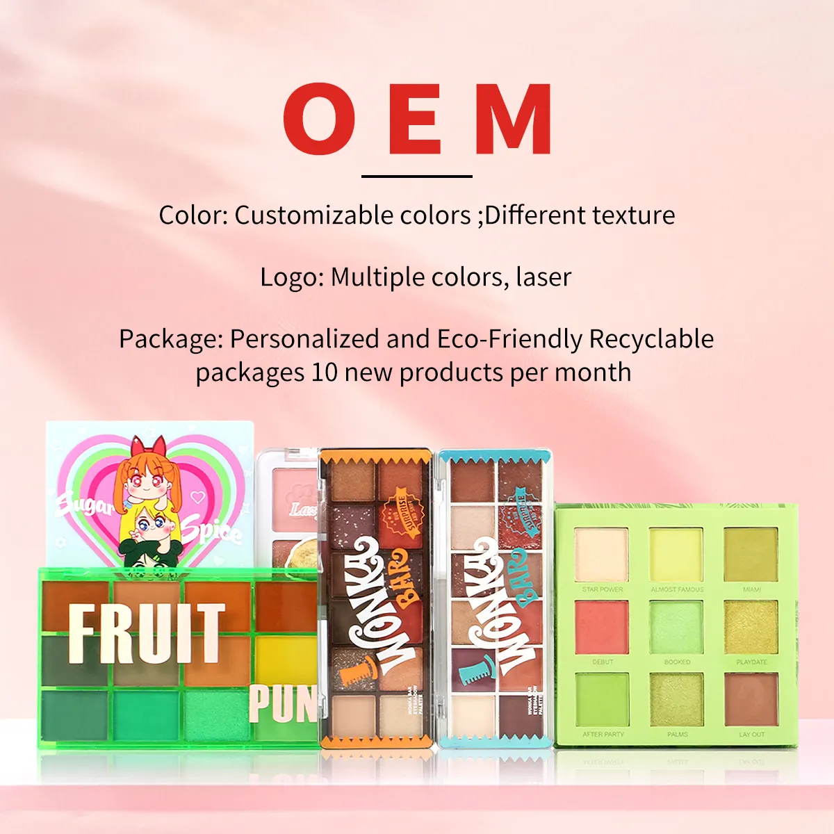 Eyeshadow Palette Manufacturer Wholesale Makeup Design Your Own Eyeshadow Palette