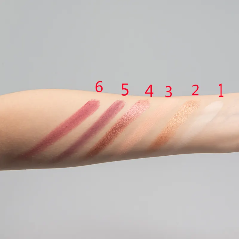 Factory Wholesale Cheap Vegan Shimmer Waterproof Long Lasting Multi-color Dark Powder Eyeshadow Palette Private Label