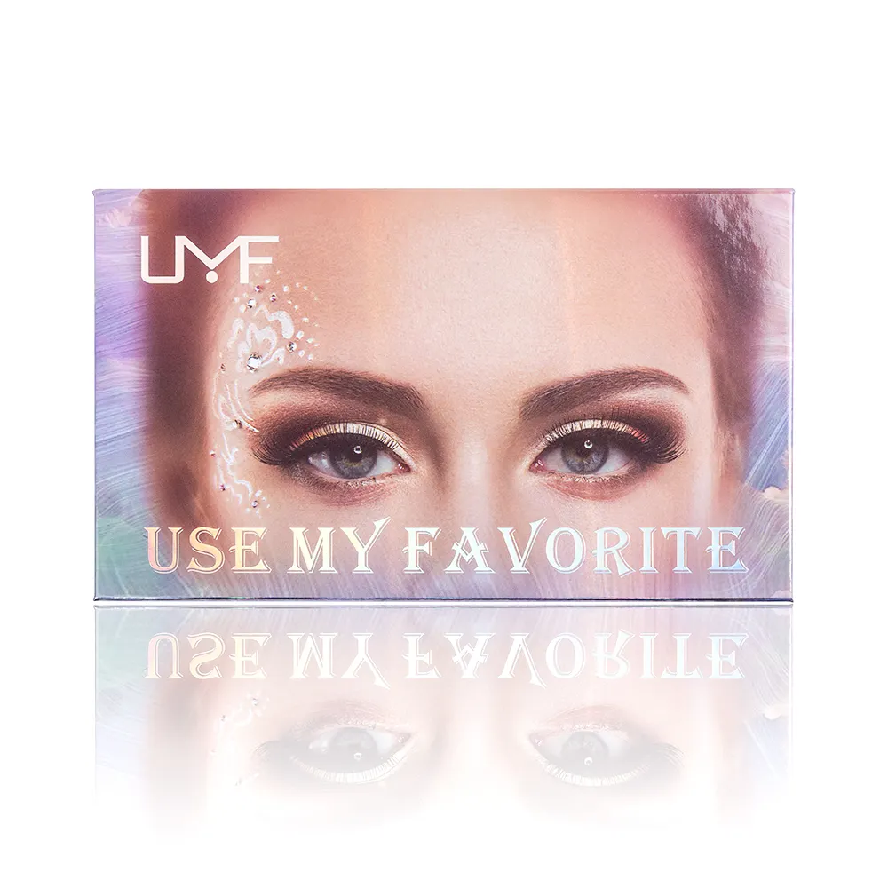 Custom Private Label OEM/ODM Mineral Powder Eye Shadow Palettes Shimmer Finish Waterproof Long-Lasting 8+ Colors 30g Dark Skin