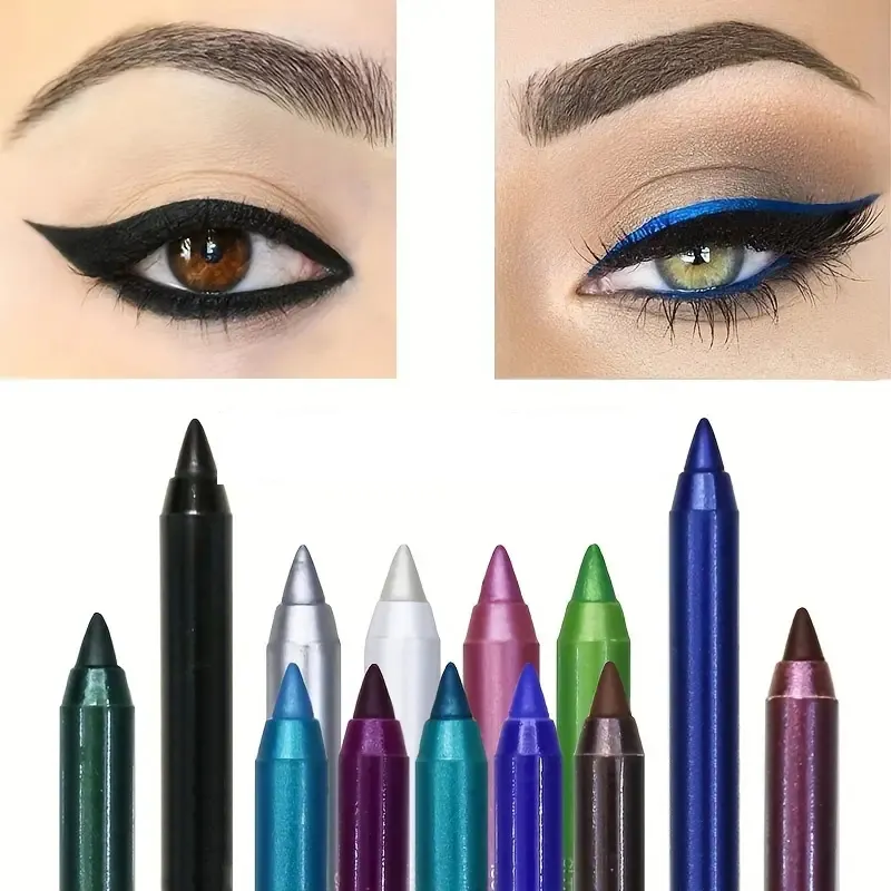 Custom Eyeliner Pencil OEM Wholesale Makeup Eyeshadow Halloween Coloring Multi-color Eyeliner Private Labeling