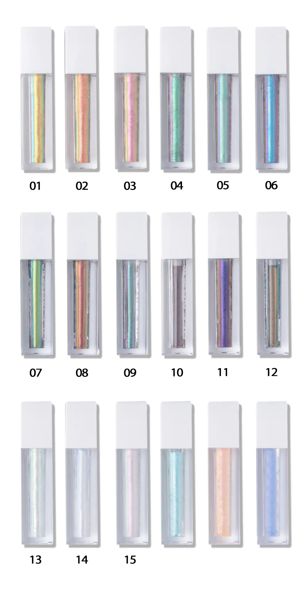 Chameleon Glitter Vegan Pigment DuoChrome Eyeshadow Private Label OEM ODM Duochrome Powder Shimmer Metallic Waterproof Long