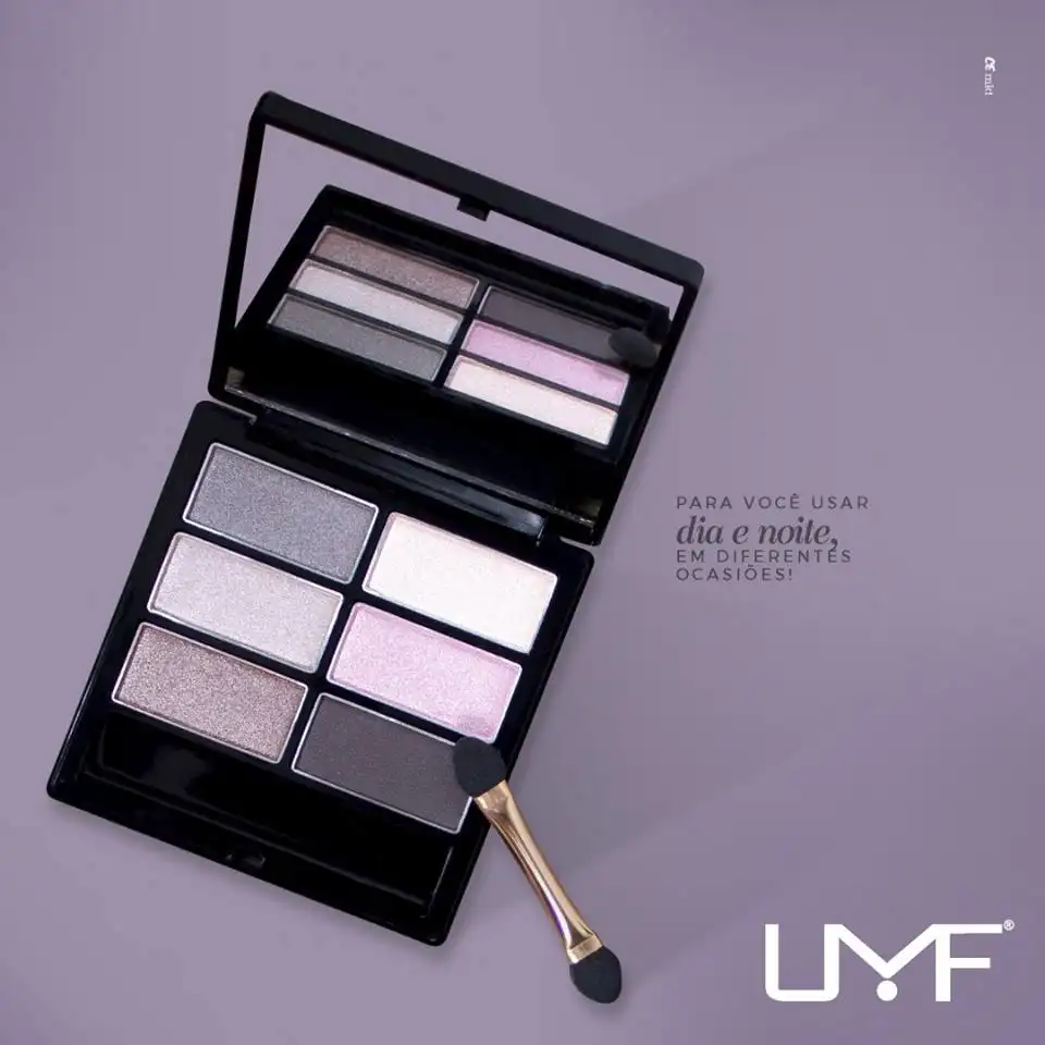 Glittering Custom Eyeshadow Palette Pigmented Own Brand Cosmetics Design Wholesale Makeup Organic Eye Shadow