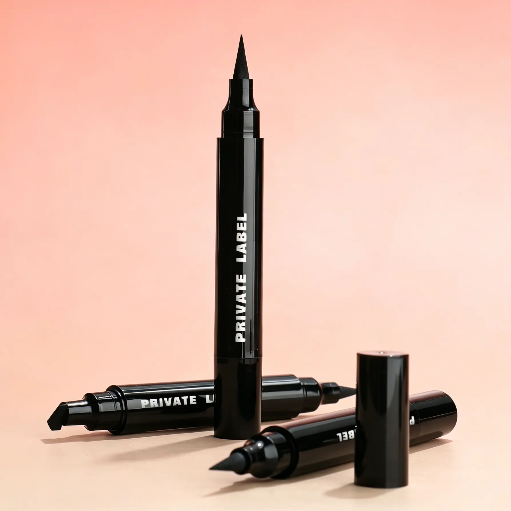 Oem Long Wear Vegan Wing Black Stamp Eye Liner Pen Matte Wholesale High Quality Liquid Waterproof Eyeliner Pen