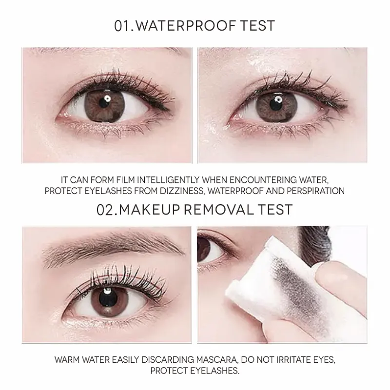 Hot Selling Mineral Waterproof Liquid 4D Long Lasting Thick Black Eye Lash New Makeup for