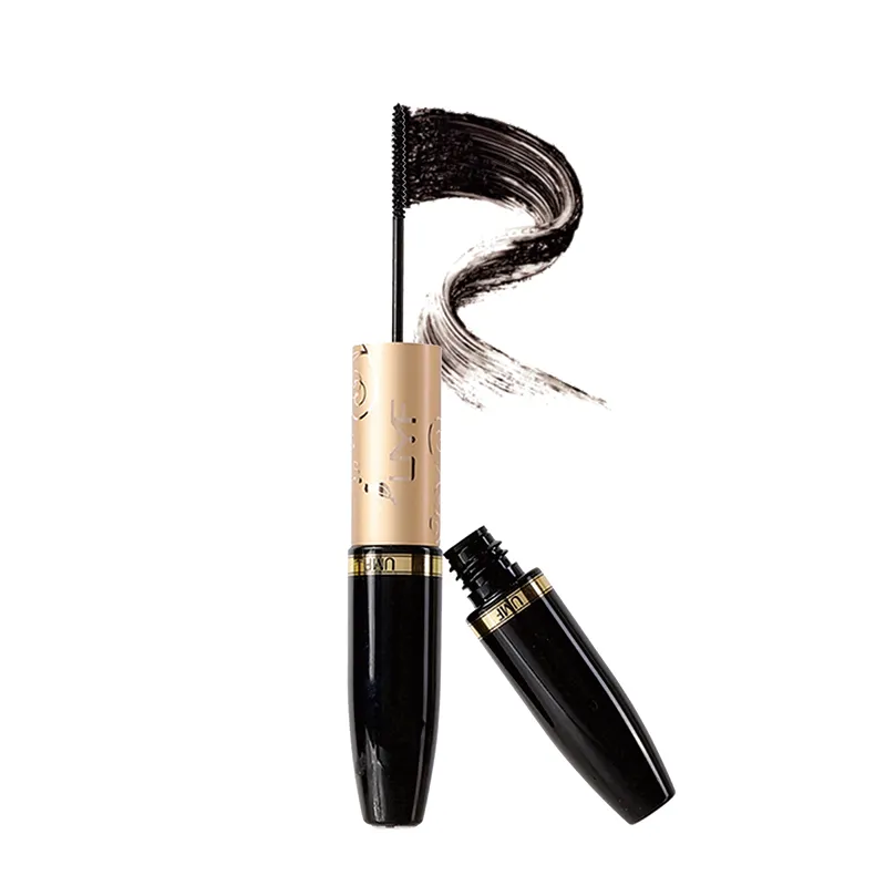 Custom Double Head Mascara Tubing OEM Waterproof with Mascara Brushes 4D Silk Fiber Mascara Private Label