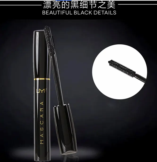 4D Waterproof Private Label Vegan Artistic Volume Mascar Big Eye Black for Mascara with Curly Feature Liquid Form