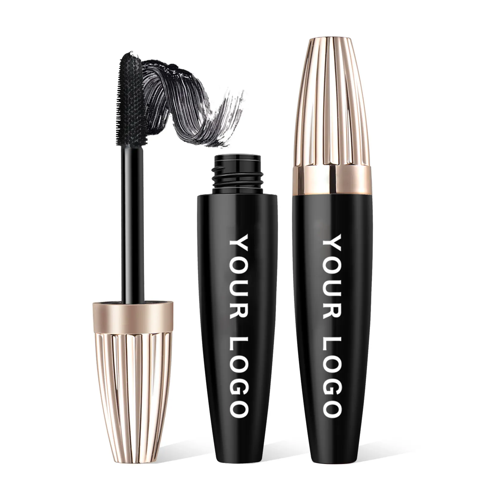 Custom Mascara Oem Makeup Factory ODM Black Slender Curl 4d Mascara Private Label