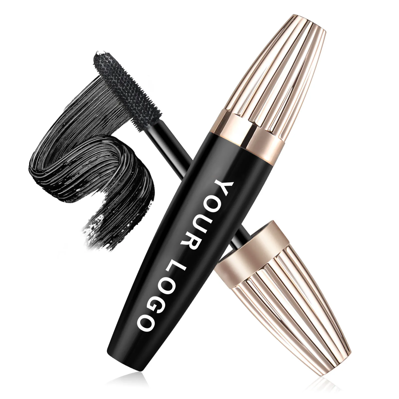 Custom Mascara Oem Makeup Factory ODM Black Slender Curl 4d Mascara Private Label