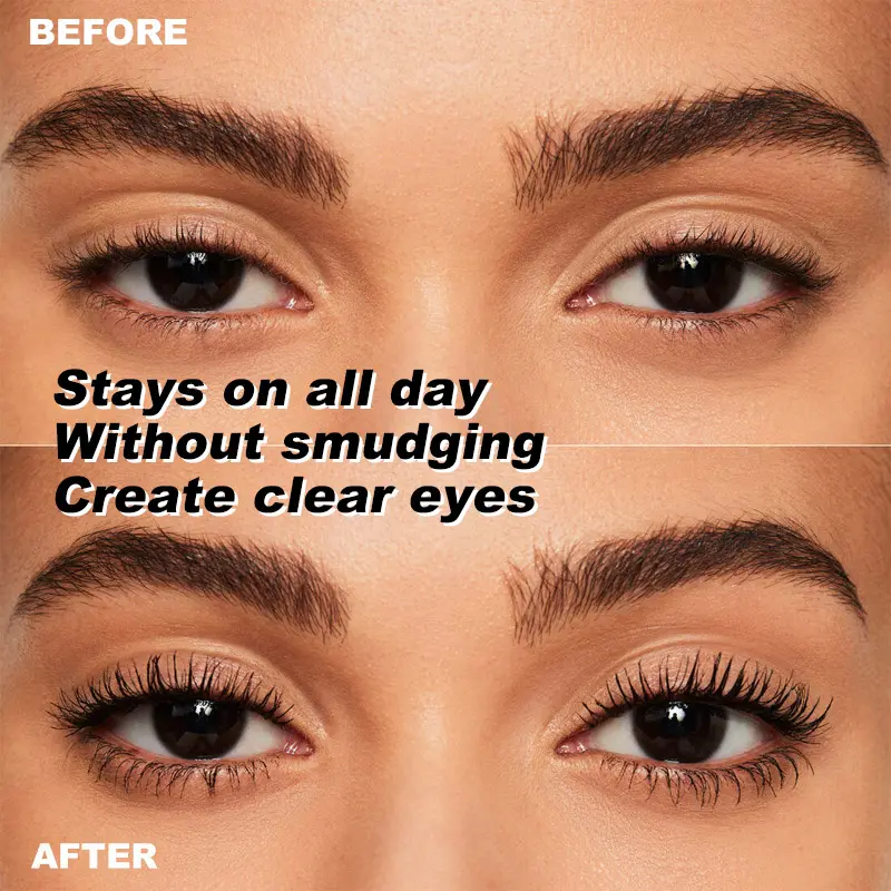 Wholesale Makeup Waterproof Mascara Slim Curly Long-lasting Private Label Waterproof Lash Serum Mascara