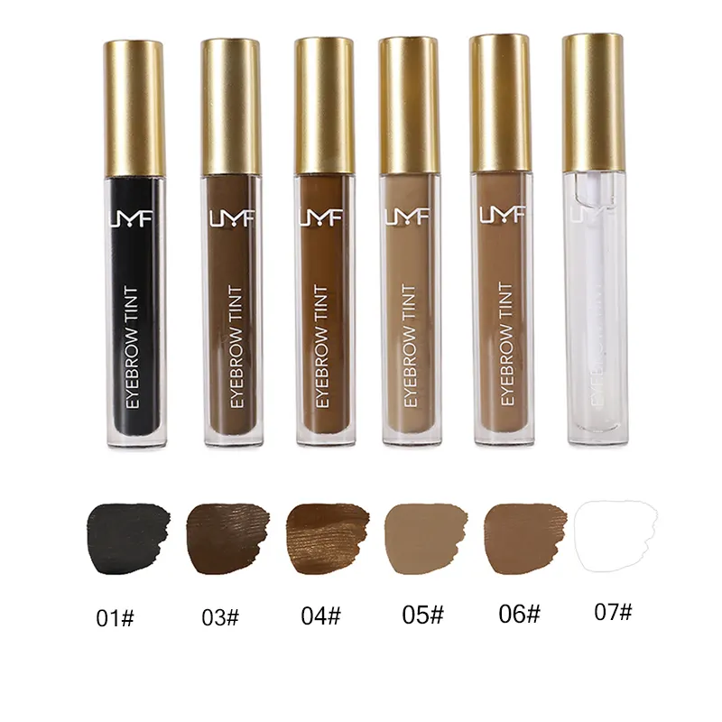OEM ODM Mineral Liquid Eyebrow Gel Waterproof Transparent Pigment Cosmetic Private Label