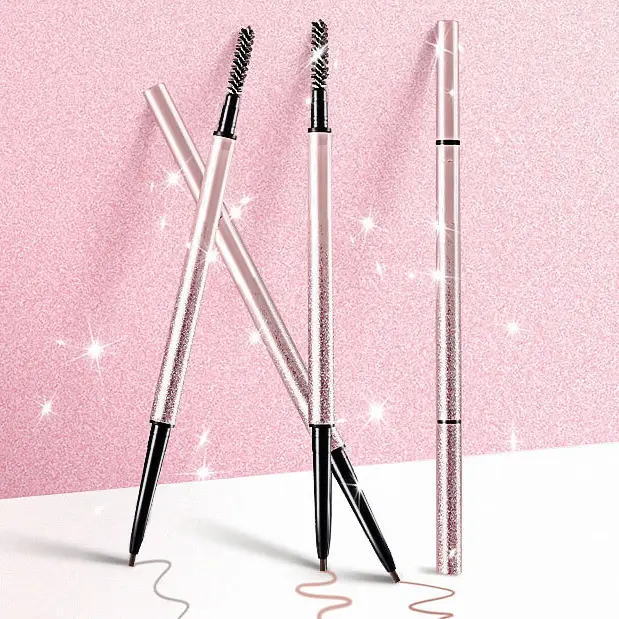 Private Label Eyebrow Long Lasting Pigment Waterproof Vegan Pencil Wholesale Makeup Pens Eyebrow Pencils