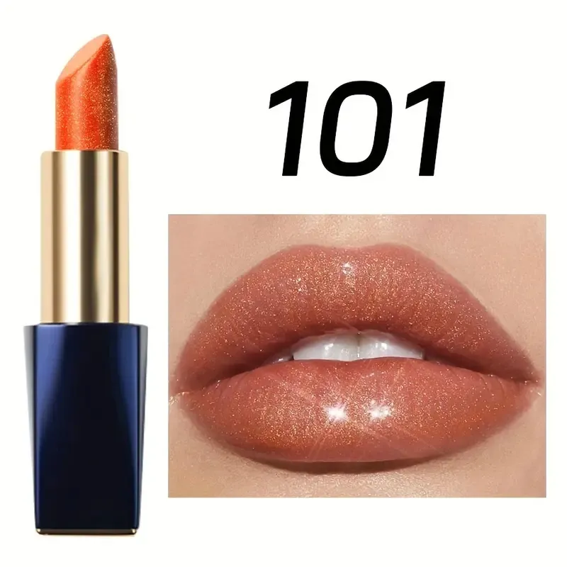 Custom Luxury Fashion Lipstick OEM Private Label High Quality Waterproof Long Lasting Moisturizing Metal Lipstick