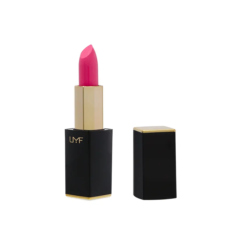 OEM Custom Colors Pink Black Matte Lipstick Private Label Makeup ODM Vegan Waterproof Lipstick