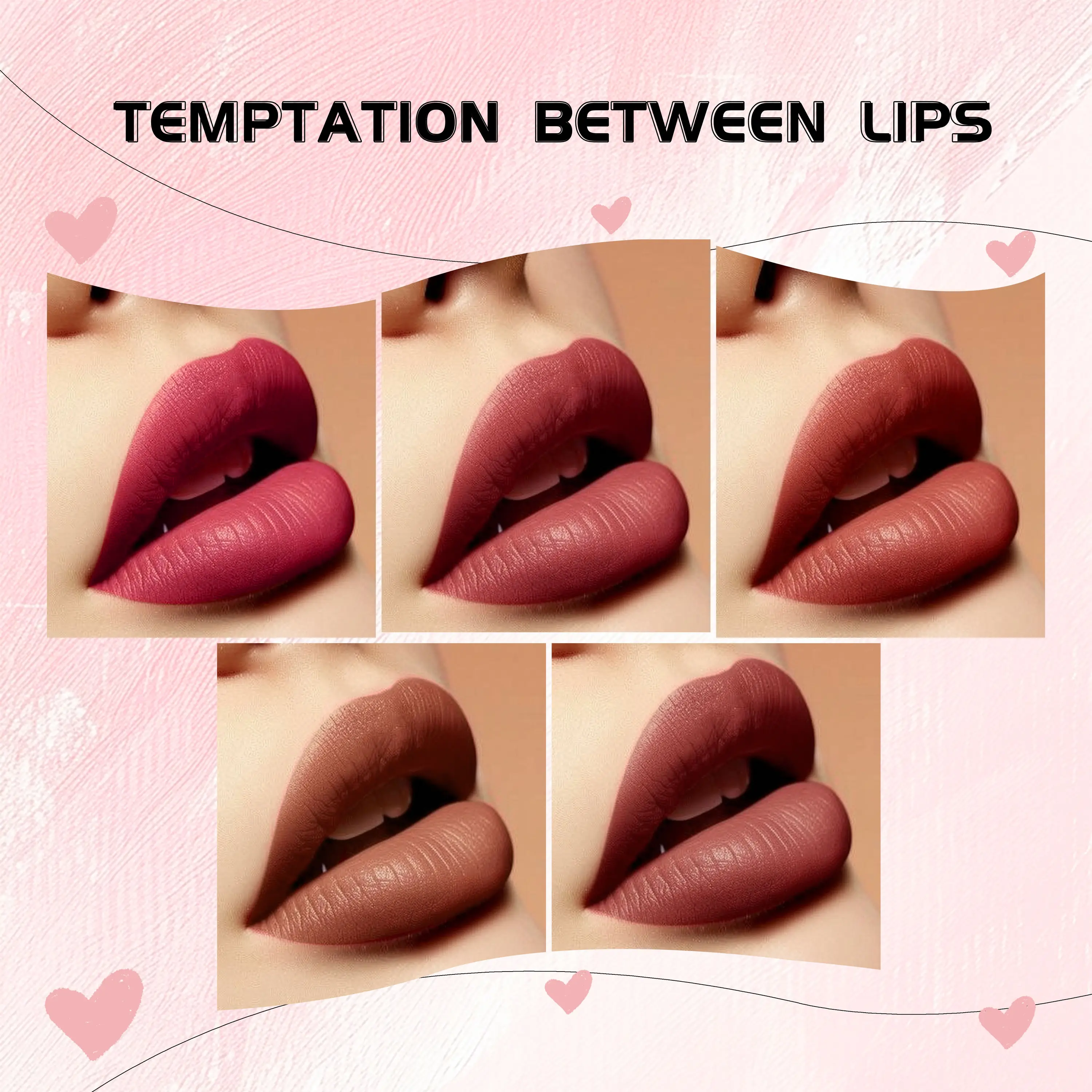 Custom Lipsticks Oem Makeup Factory Fashion Luxury Non-stick Waterproof Long-lasting Matte Lipstick Private Label