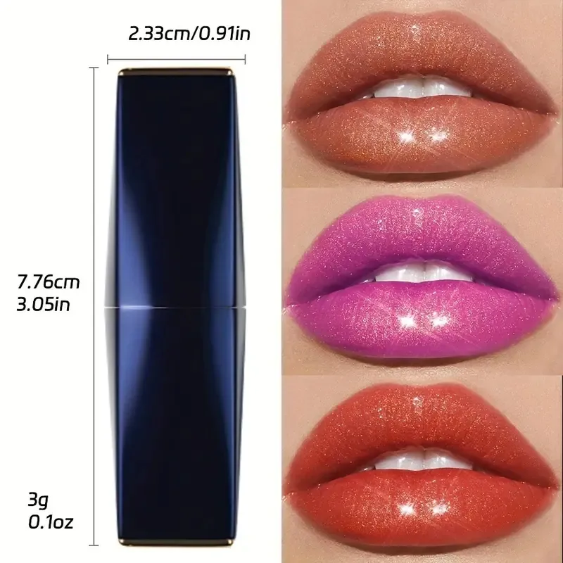 Custom Lipstick OEM Makeup Manufacturers Non-stick Cup Waterproof Long-lasting Moisturizing Pearlescent Lipstick Private Label