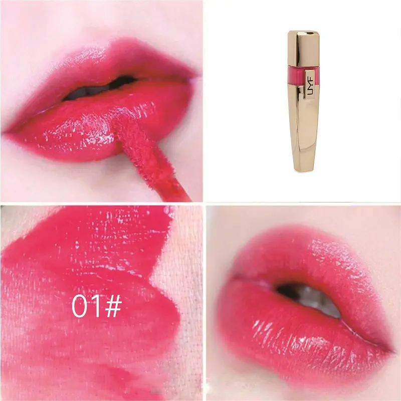 Lip Gloss 3 Color Stay Lip Gloss Waterproof Long Lasting Liquid Lipstick Matte Velvet Finish Lip Glaze