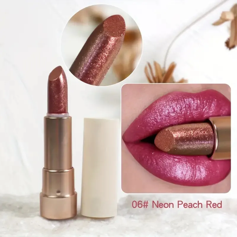 Custom Luxury Lipstick Waterproof Long-Lasting Moisturizing Shiny Lipstick Private Label Oem Makeup Manufacturers Chemical