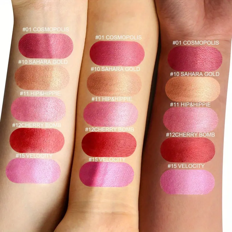 Custom Lipstick Oem Makeup Manufacturers High Quality Waterproof Long-lasting Moisturizing Pearlescent Lipstick Private Label