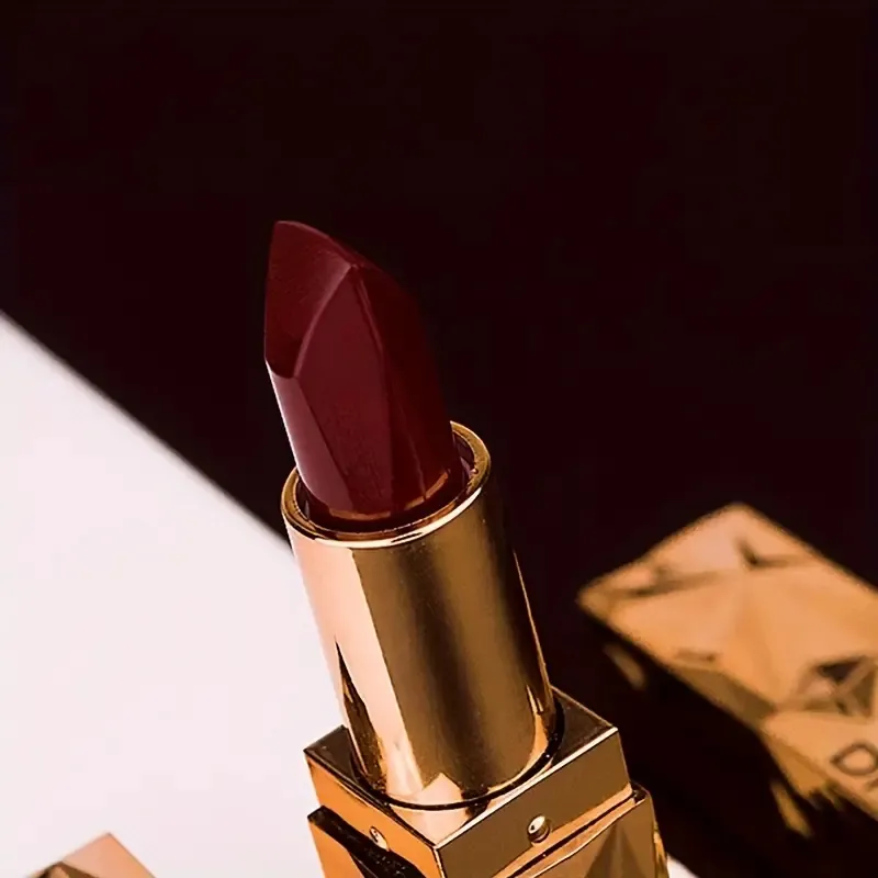 Custom Lipstick Oem Cosmetics Manufacturers Makeup Waterproof Moisturizing Matte Three-color Lipstick Private Label