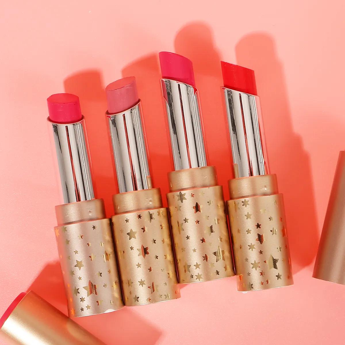 Private Label Lipstick Manufacturers Custom logo Luxury Make Your Own 2 in 1 Lipstick Domestic Chinese Lipstick