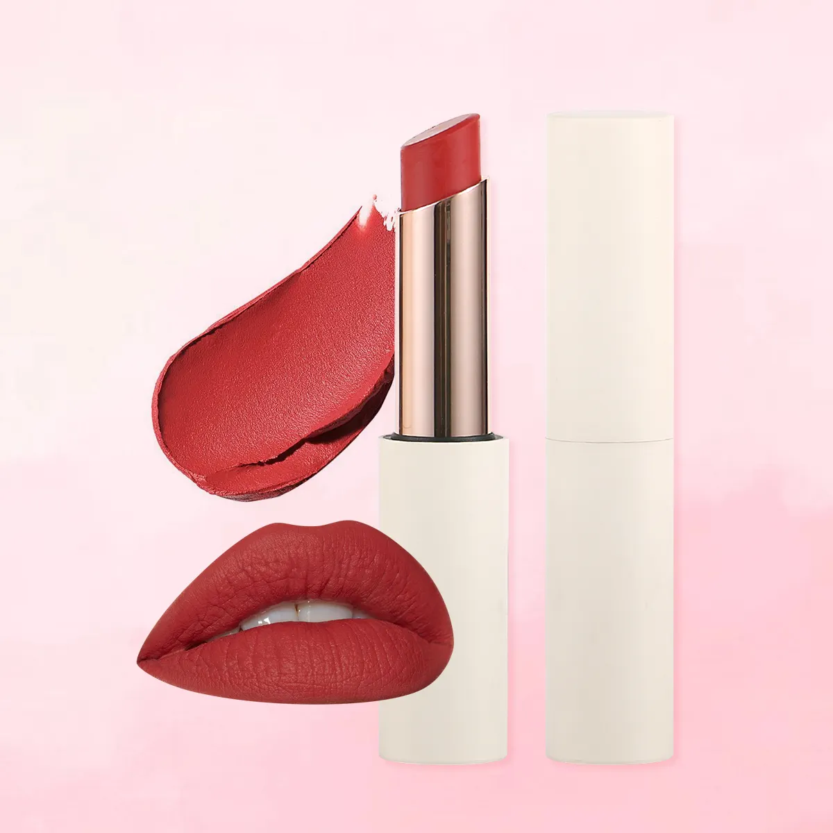 24 hr Ladies Fashion Quality Personalized Makeup 3 in 1 High-end Non Transfer Waterproof Lipstick