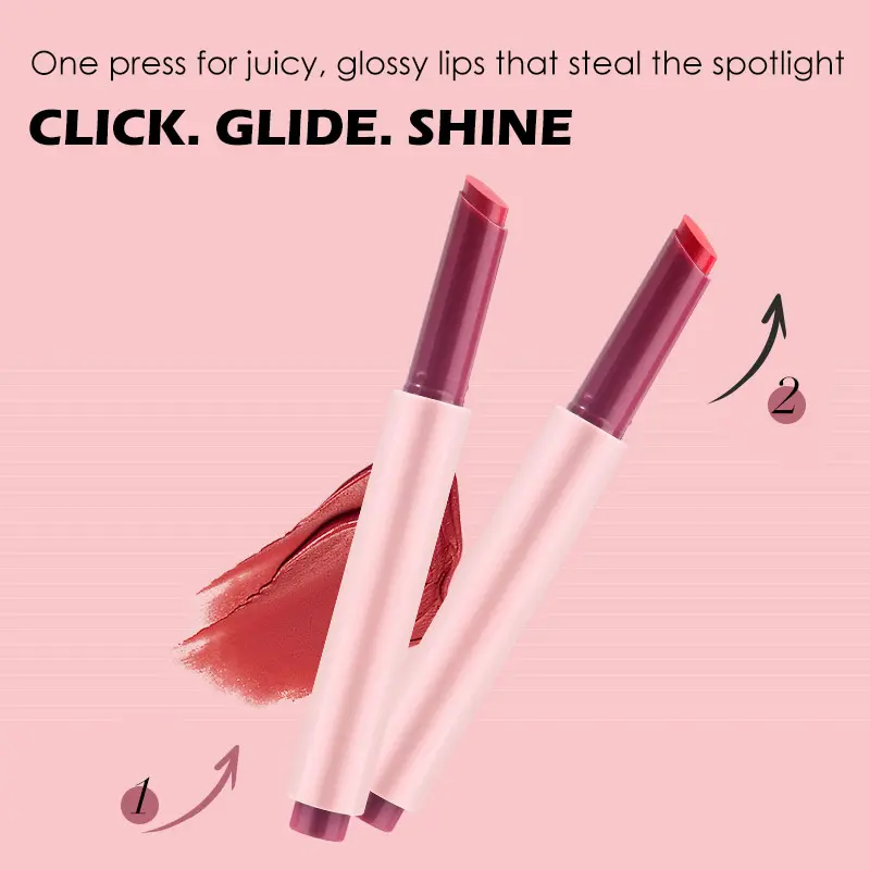 Manufacturers Long Lasting Moisturizing Lipstick Pen Make-Up Mirror OEM ODM Non-Sticky LIP STICK