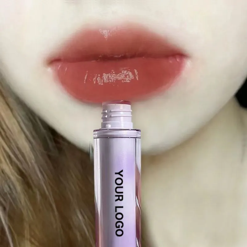 Custom Lip Gloss Oem Makeup Manufacturers Lip Glaze Waterproof Moisturizing Matte Red Lip Gloss Private Label