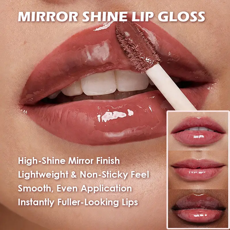 Wholesale Low MOQ Private Label Non-Sticky Lip High Quality Private Label Vegan Moisturizing Lip Glaze
