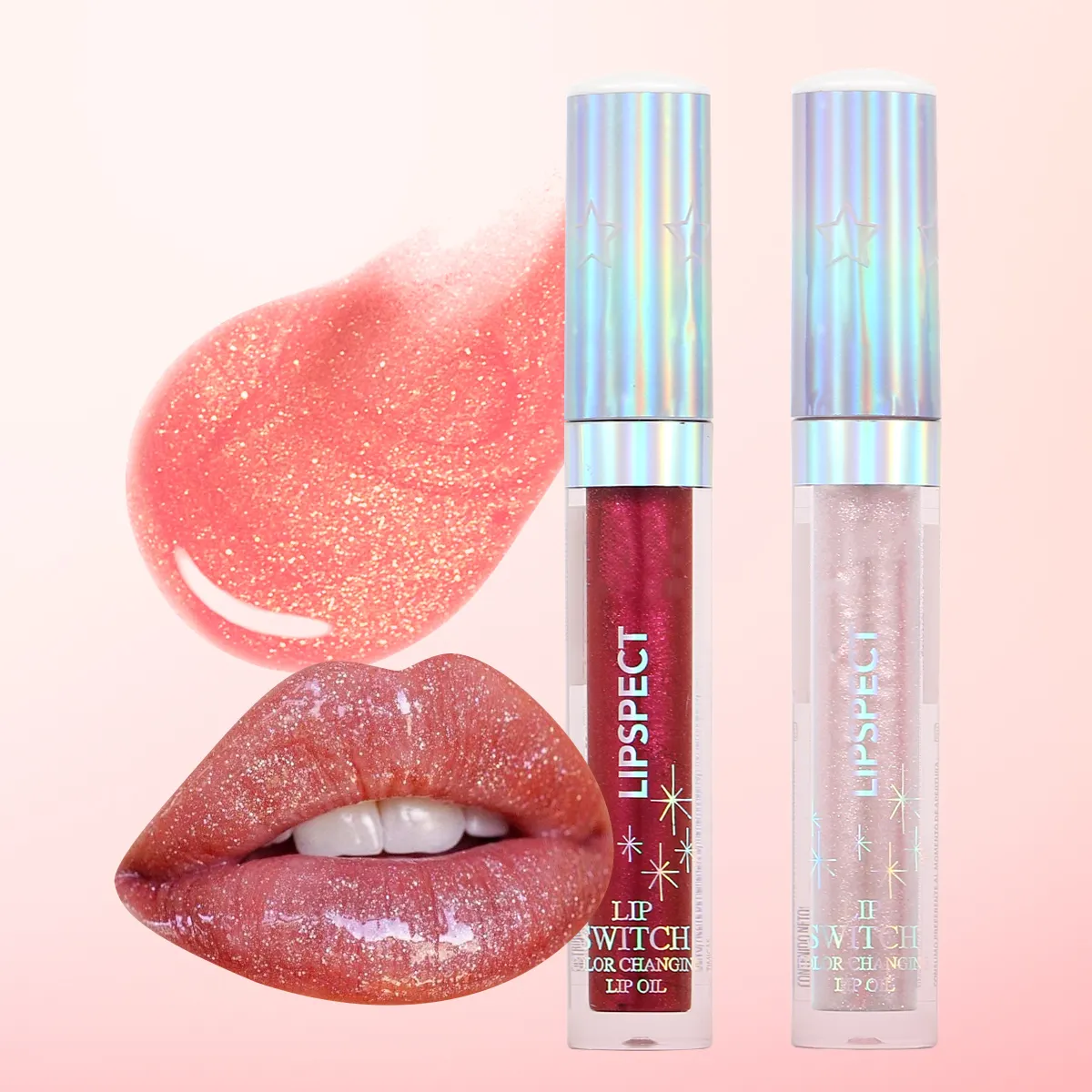 Wholesale Hydrating Moisturizing in Natural Color Base High Quality Vegan Lip Glaze Non Stick Lip Gloss