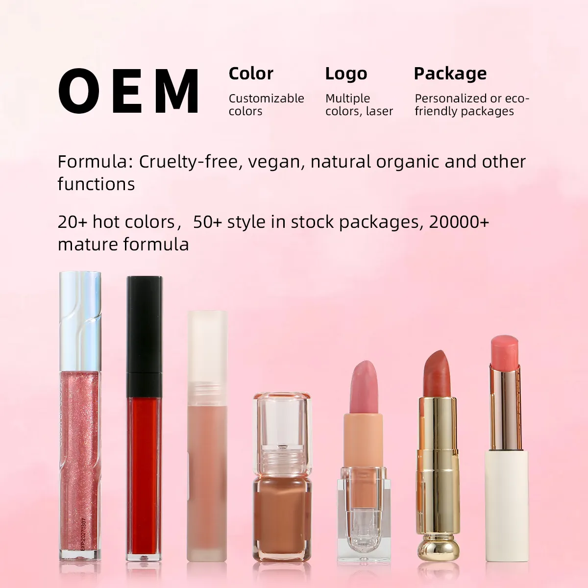 Long-Lasting Mini Vendor Mineral Lip Gloss Non-Sticky and Moisturizing Lip Plumper in Liquid Form
