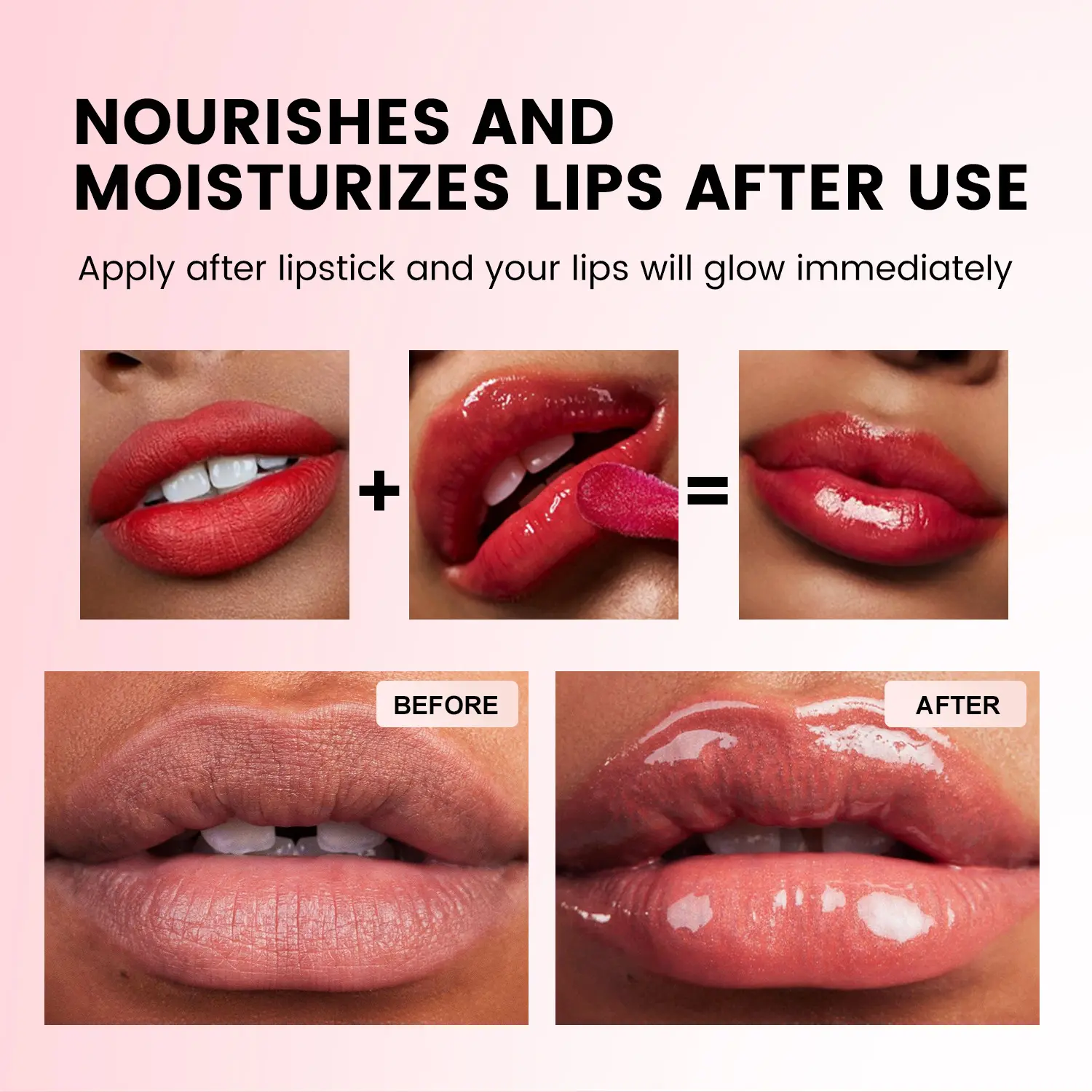 Organic Vegan Lip Oil Manufacturers' Private Label Fruity Hydrating Tinted Makeup Moisturising Lip Oil