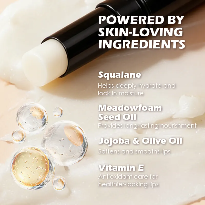 Private Label Wholesale Organic Natural Lip Balm OEM Natural Long Lasting Plumping Lip Balm
