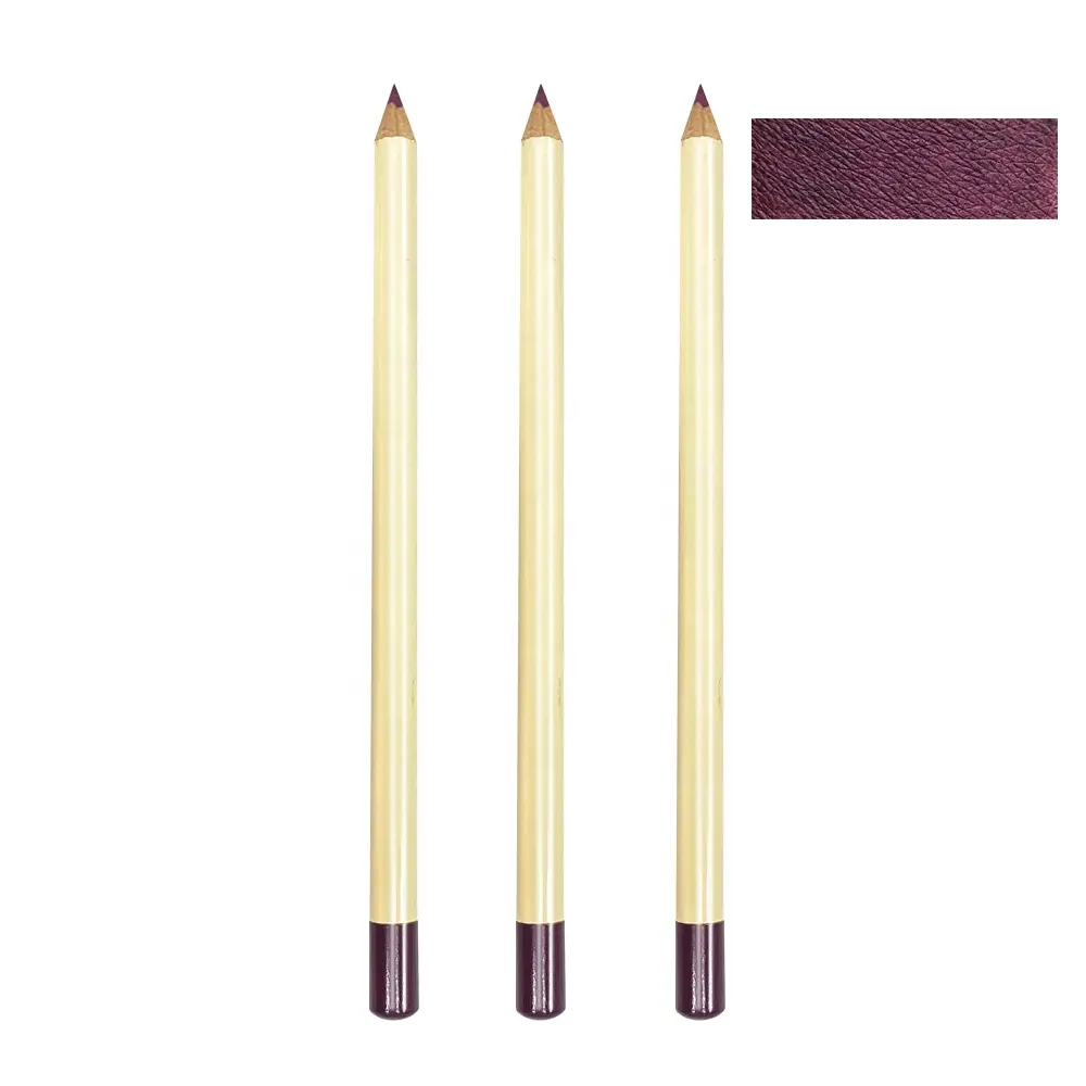 3-Color Mineral Lip Liner Pencil Matte High Pigmented Smooth Makeup Tool Long Lasting Waterproof Cosmetics