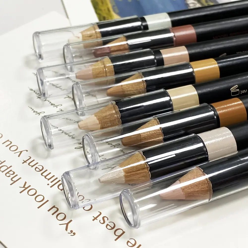 Custom Lipstick Lip Liner 8 Color Waterproof Matte Brown Long Lasting Moisturizing Sexy Makeup Lip Pencil Lipstick Lip Cosmetic