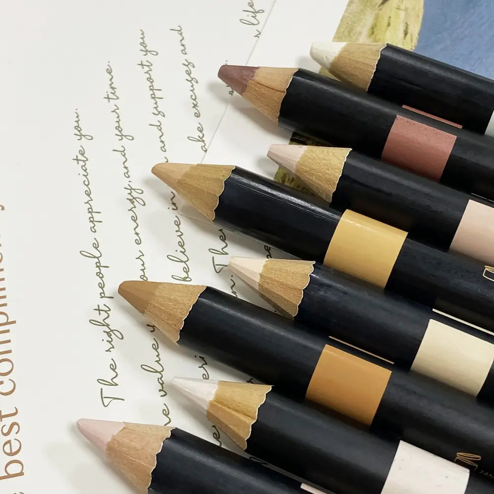 Custom Lipstick Lip Liner 8 Color Waterproof Matte Brown Long Lasting Moisturizing Sexy Makeup Lip Pencil Lipstick Lip Cosmetic