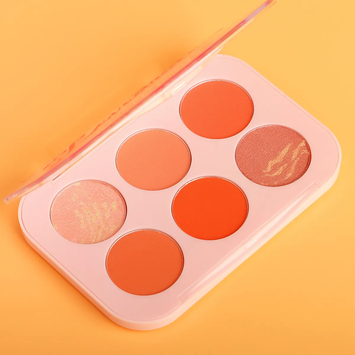 Wholesale Private Label Waterproof Private Label Blush Palette Beauty pink Color Blusher