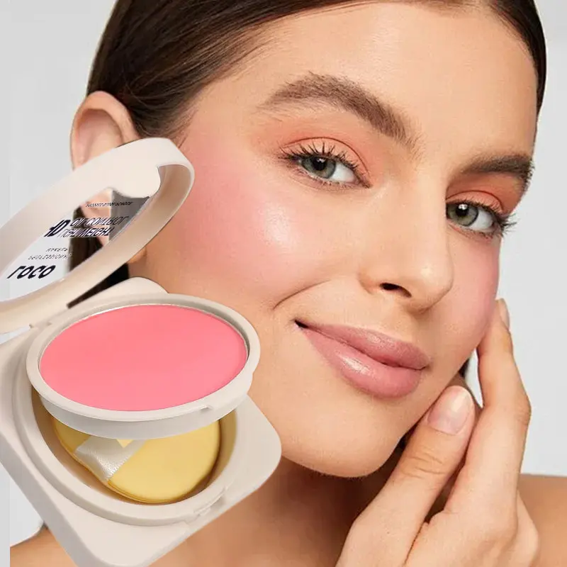 Private Label Wholesale Custom Logo Blusher Face Makeup High Quality High Pigmented Makeup Blush Palette