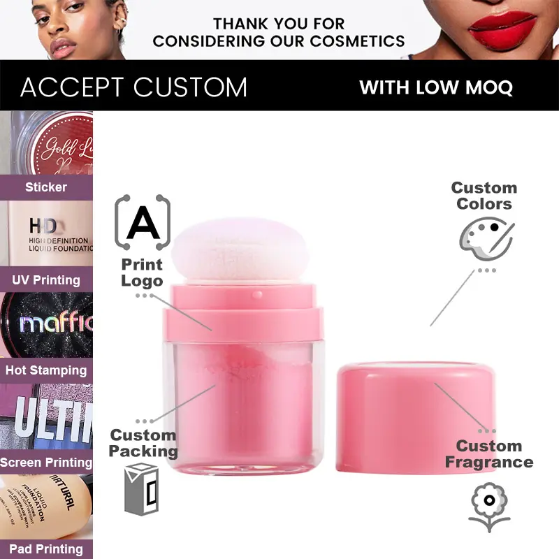 Custom Long Lasting Powder Single Blush Wholesale 2025 NEW High Quality Cheek Blusher Powder